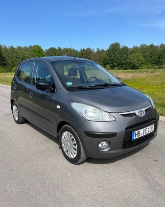 Hyundai i10 cena 8999 przebieg: 164000, rok produkcji 2008 z Świecie małe 191